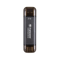 [TS2TESD310C] 2TB EXTSSD USB10GBPS TYPE C/A BLACK