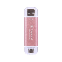 [TS1TESD310P] 1TB EXTSSD USB10GBPS TYPE C/A PINK