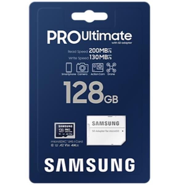 MicroSD Pro ult.128GB XC, U3, V30, A2
