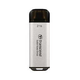 [TS2TESD300S] 2TB EXTSSD USB10GBPS TYPE C SILVER