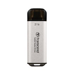 [TS2TESD300S] 2TB EXTSSD USB10GBPS TYPE C SILVER