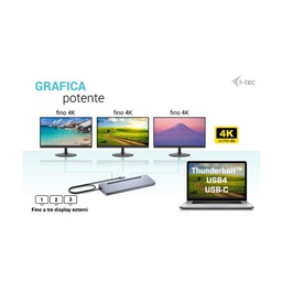 [C31FLAT2PDPRO] USB-C METAL 4K 3X DISPLAY + PD 100W