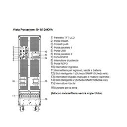 [EL-POLARIS1018V] POLARIS 10KVA 10  TRI/TRI