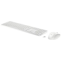 [860P8AA] HP 655 KEYBOARD+MOUSE WRLS WHITE