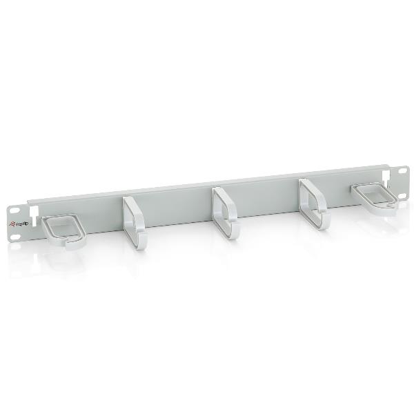 19" CABLE MANAGEMENT PANEL 1U WITH