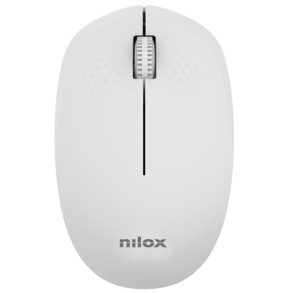 Silver wireless mouse