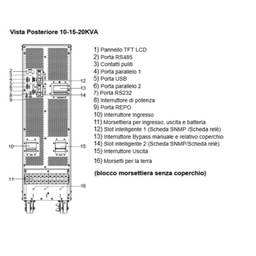 [EL-POLARIS1520V] POLARIS 15KVA 15 TRI/TRI