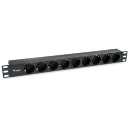 [333282] POWER STRIP 9BAY CEE7/4 W. 1 8M CAB