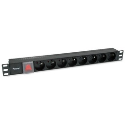 [333285] POWER STRIP 8BAY CEE7/5 W. SWITCH,