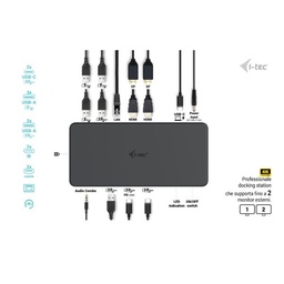 [CADUAL4KDOPD2IT] USB3.0/C/Thunr3 dual 4kdocececen2pd100