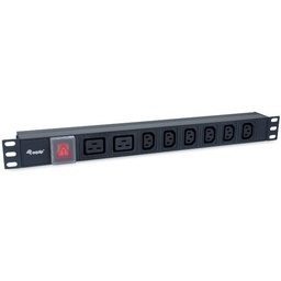 [333316] 8-OUTLET, 6 X IEC-C13+ 2X IEC-C19 P