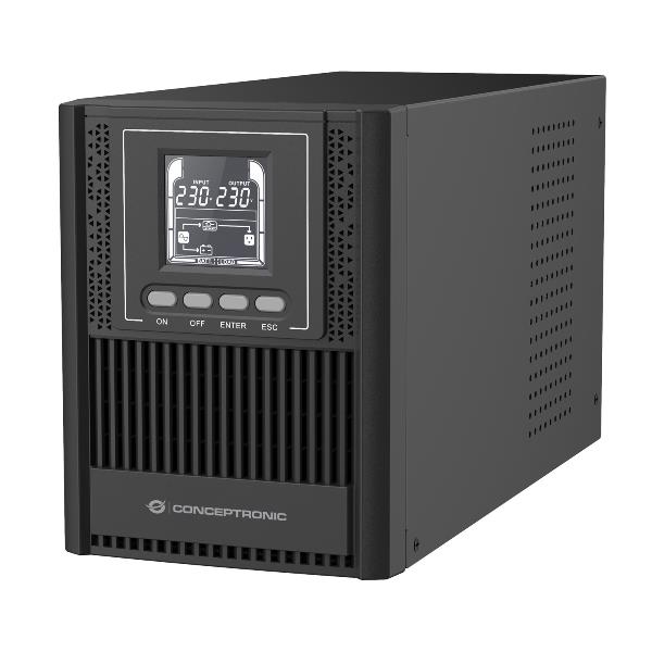 1000VA 900W Online Tower Ups Schuko