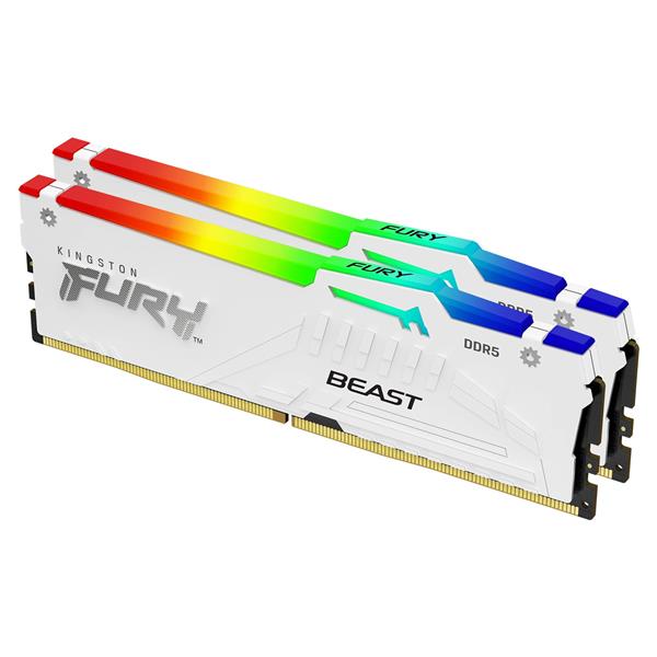 64GB 6000 DDR5 K2 F B WHITE RGB XMP