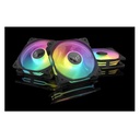 TR120 FAN ARGB REV BLACK 3IN1