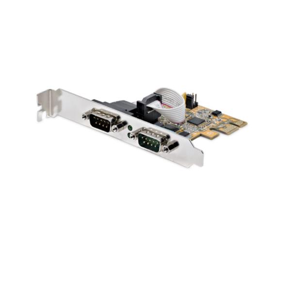 SCHEDA SERIALE PCIE A 2X RS232
