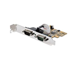 [21050SERIALLPST] SCHEDA SERIALE PCIE A 2X RS232