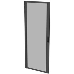 [000073-I] GLASS DOOR FOR RACK 42U L600