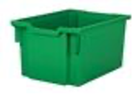 [TL01V] SMALL GREEN POLYPROPYLENE TRAY COMPLETE WITH SLIDING METAL GUIDES DIM.31.2X43X22.5H CM