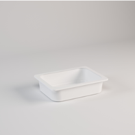 [TSDB01] SMALL POLYPROPYLENE TRAY COMPLETE WITH METAL GUIDES FOR STAND