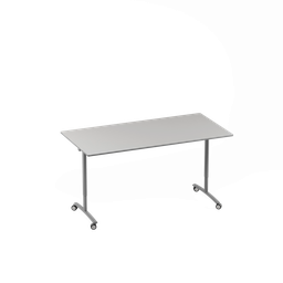 [GTT719616X8] FOLDING TABLE ON WHEELS DIM.CM.160X80X71.3/97.3H